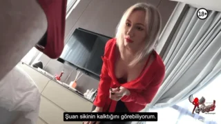 Manken Kız Fotoğraf Çekimleri Öncesi Sıcak Temas